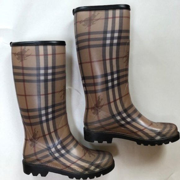 Burberry Rainboots - Size 37 - Picture 1 of 12